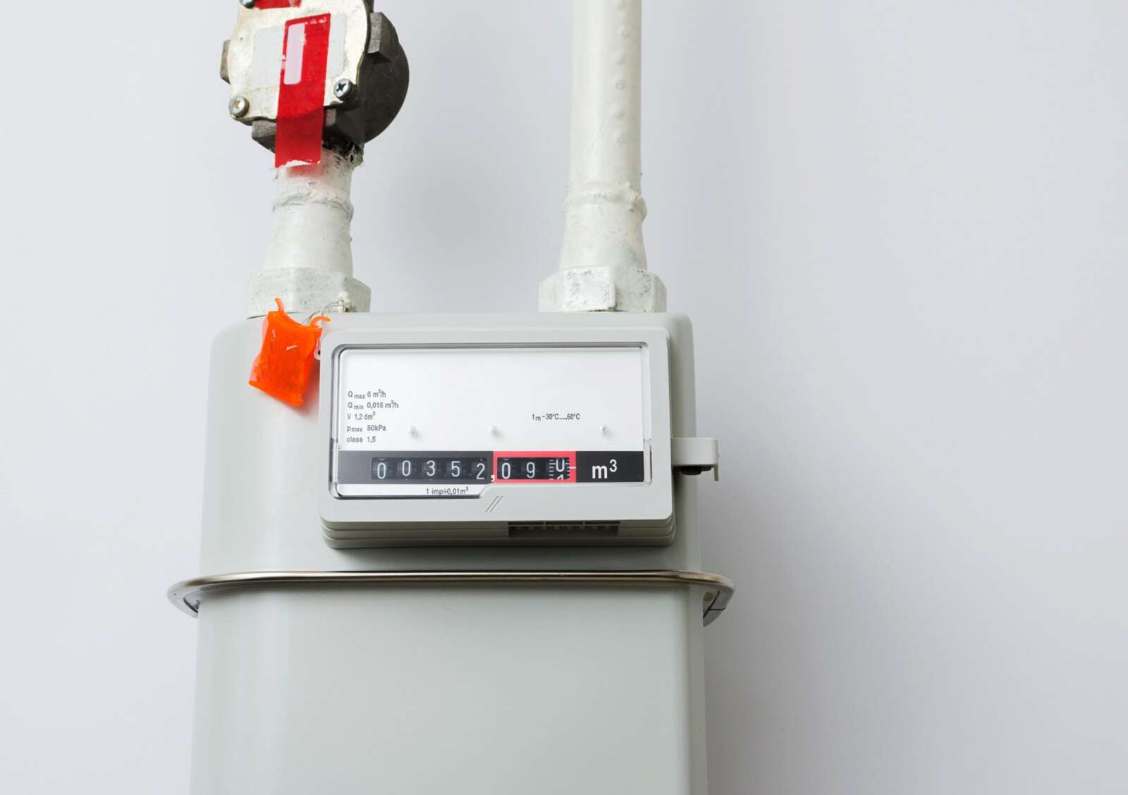 Household Gas Meter Scaled