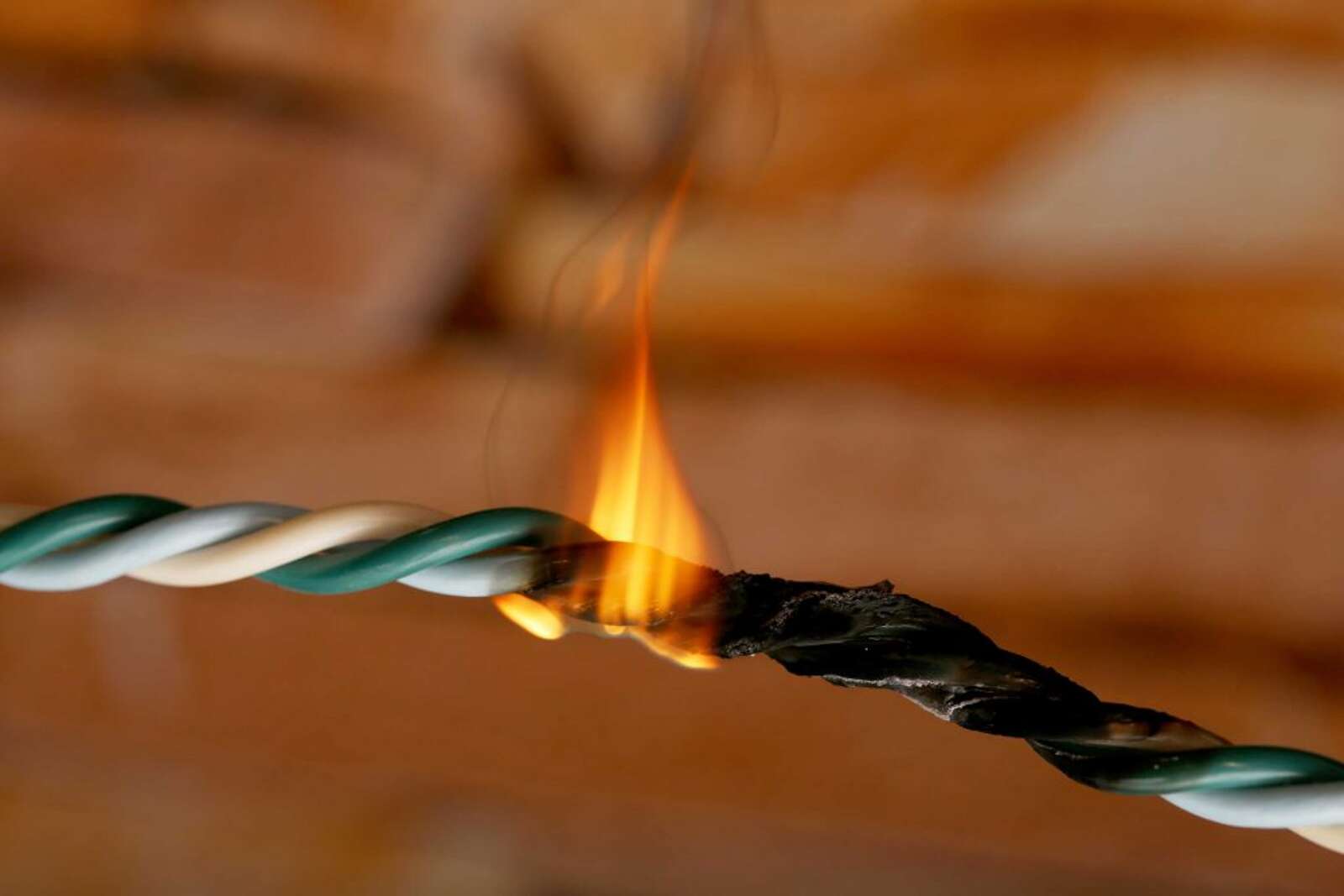 Burning Cable